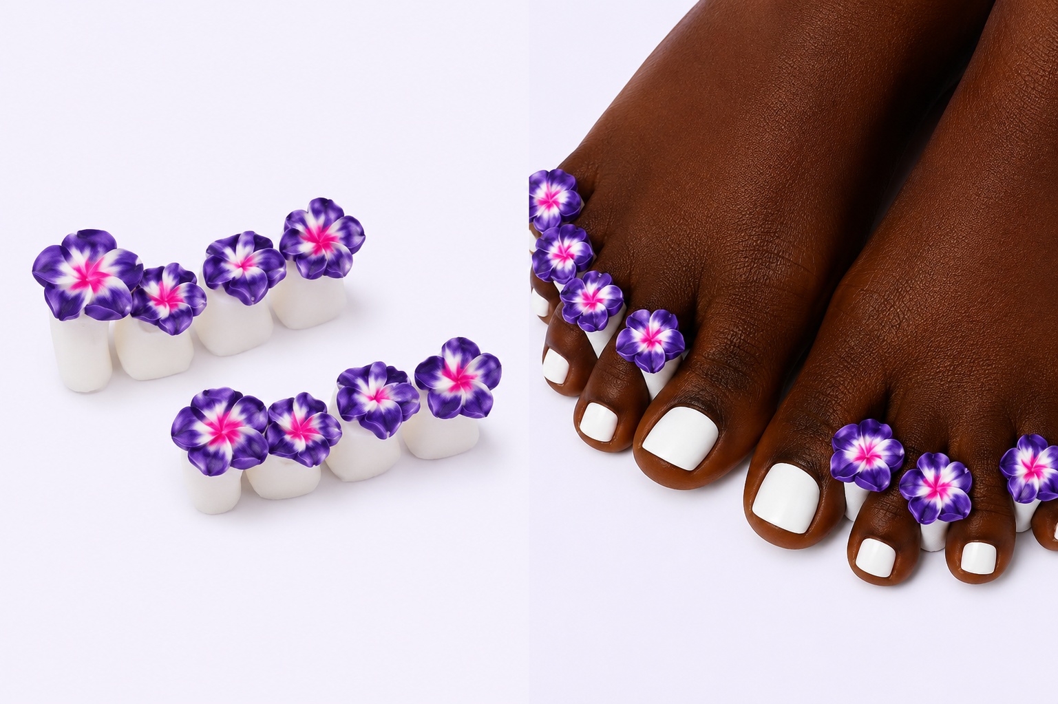 Plumeria Pedi Spacers